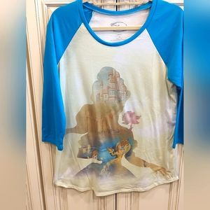 Disney Beauty and the Beast Baseball Tee